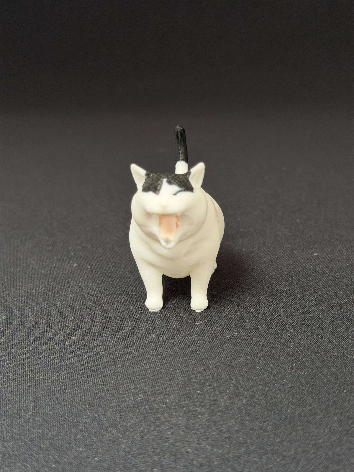 ねこオブジェクトシリーズ　太ったねこスモールサイズ