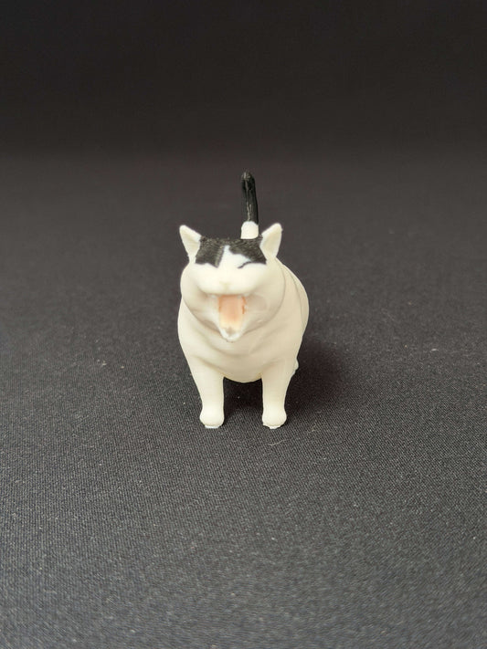 ねこオブジェクトシリーズ　太ったねこスモールサイズ